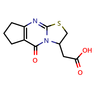 (5-oxo-2,3,5,6,7,8-hexahydrocyclopenta[d][1,3]thiazolo[3,2-a]pyrimidin-3-yl)acetic acid