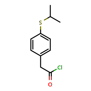 [4-(isopropylthio)phenyl]acetyl chloride