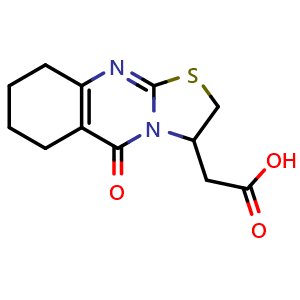 (5-Oxo-2,3,6,7,8,9-hexahydro-5H-[1,3]thiazolo[2,3-b]quinazolin-3-yl)acetic acid