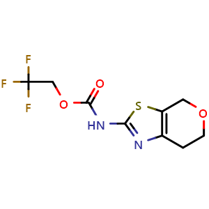 2,2,2-trifluoroethyl N-{4H,6H,7H-pyrano[4,3-d][1,3]thiazol-2-yl}carbamate