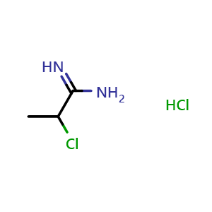 2-chloropropanimidamide hydrochloride