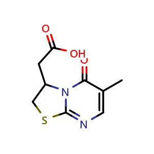 (6-Methyl-5-oxo-2,3-dihydro-5H-[1,3]thiazolo[3,2-a]pyrimidin-3-yl)acetic acid