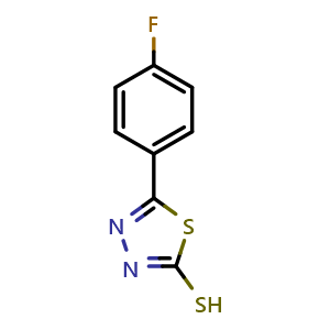 5-(4-fluorophenyl)-1,3,4-thiadiazole-2-thiol