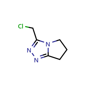 3-(chloromethyl)-5H,6H,7H-pyrrolo[2,1-c][1,2,4]triazole