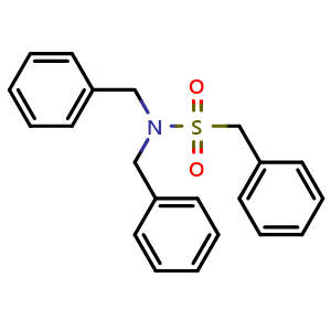 N,N-Dibenzyl-1-phenylmethanesulfonamide