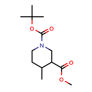 1-Tert-Butyl 3-methyl 4-methylpiperidine-1,3-dicarboxylate