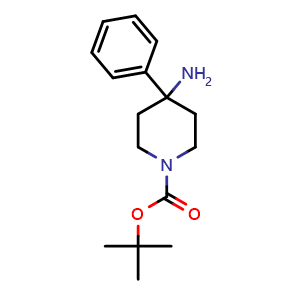 tert-Butyl 4-amino-4-phenylpiperidine-1-carboxylate