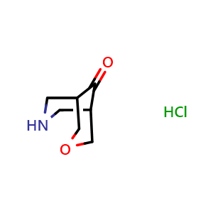 3-oxa-7-azabicyclo[3.3.1]nonan-9-one hydrochloride