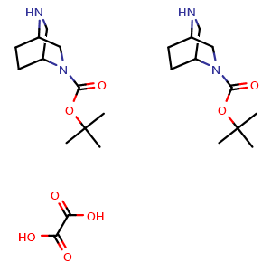 tert-Butyl 2,5-diazabicyclo[2.2.2]octane-2-carboxylate hemioxalate