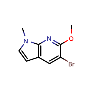 5-Bromo-6-methoxy-1-methyl-1H-pyrrolo[2,3-b]pyridine