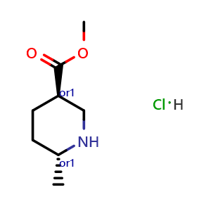 Methyl trans-6-methylpiperidine-3-carboxylate hydrochloride