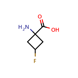 1-Amino-3-fluorocyclobutane-1-carboxylic acid