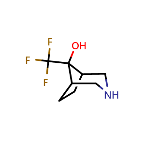 8-Hydroxy-8-(trifluoromethyl)-3-azabicyclo[3.2.1]octane