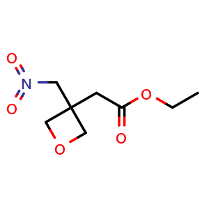 Ethyl 2-[3-(nitromethyl)oxetan-3-yl]acetate