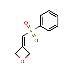 3-[(Benzenesulfonyl)methylidene]oxetane