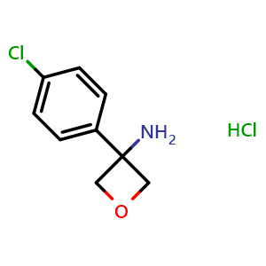 3-(4-Chlorophenyl)oxetan-3-amine hydrochloride
