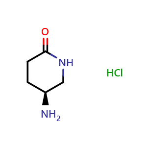 (5S)-5-Aminopiperidin-2-one hydrochloride
