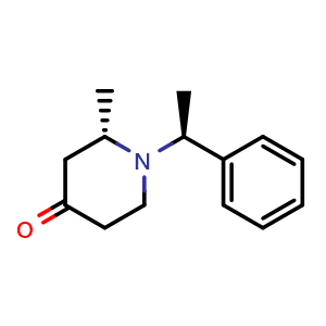 (2S)-2-Methyl-1-[(1S)-1-phenylethyl]piperidin-4-one