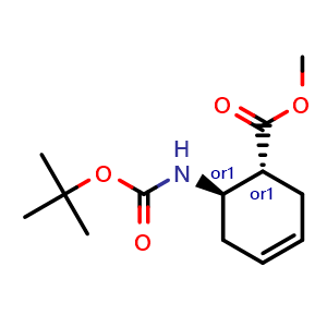 methyl trans-6-(tert-butoxycarbonylamino)cyclohex-3-ene-1-carboxylate