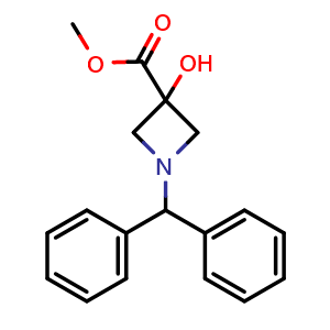 Methyl 1-(diphenylmethyl)-3-hydroxyazetidine-3-carboxylate
