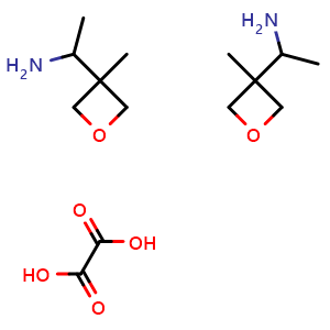 Bis(1-(3-methyloxetan-3-yl)ethan-1-amine); oxalic acid