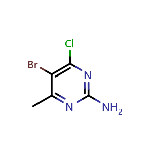 5-Bromo-4-chloro-6-methylpyrimidin-2-amine