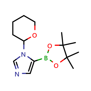 1-(Oxan-2-yl)-5-(tetramethyl-1,3,2-dioxaborolan-2-yl)-1H-imidazole