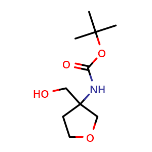 tert-Butyl N-[3-(hydroxymethyl)oxolan-3-yl]carbamate