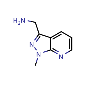 {1-Methyl-1H-pyrazolo[3,4-b]pyridin-3-yl}methanamine