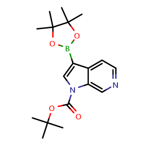 tert-Butyl 3-(tetramethyl-1,3,2-dioxaborolan-2-yl)-1H-pyrrolo[2,3-c]pyridine-1-carboxylate