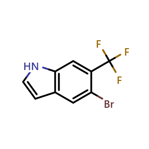 5-Bromo-6-(trifluoromethyl)-1H-indole