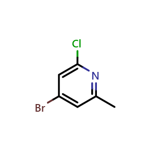 4-Bromo-2-chloro-6-methylpyridine