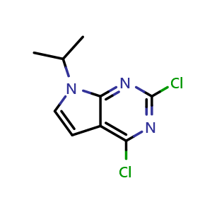 2,4-Dichloro-7-(propan-2-yl)-7H-pyrrolo[2,3-d]pyrimidine