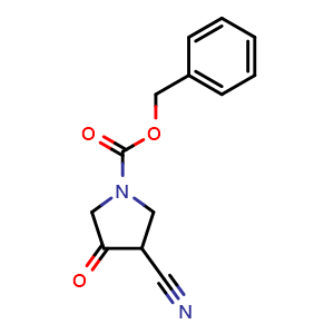 Benzyl 3-cyano-4-oxopyrrolidine-1-carboxylate
