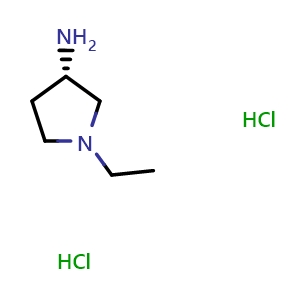 (3S)-1-Ethylpyrrolidin-3-amine dihydrochloride