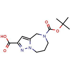 5-[(tert-Butoxy)carbonyl]-4H,5H,6H,7H,8H-pyrazolo[1,5-a][1,4]diazepine-2-carboxylic acid