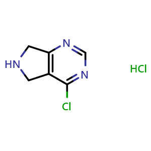 4-Chloro-5H,6H,7H-pyrrolo[3,4-d]pyrimidine hydrochloride