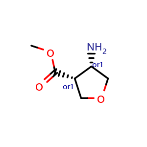 rel-methyl (3R,4S)-4-aminotetrahydrofuran-3-carboxylate