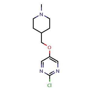 2-Chloro-5-[(1-methylpiperidin-4-yl)methoxy]pyrimidine