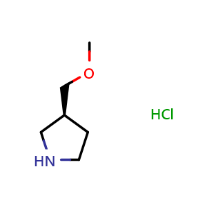 (3S)-3-(Methoxymethyl)pyrrolidine hydrochloride