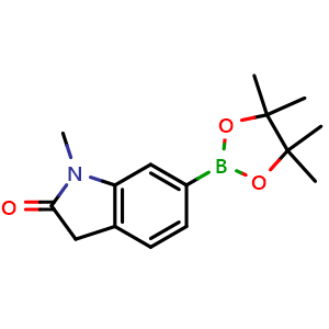 1-Methyl-6-(tetramethyl-1,3,2-dioxaborolan-2-yl)-2,3-dihydro-1H-indol-2-one