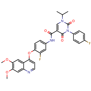 Chemical structure of CEP-40783 , CAS 1437321-24-8, AChemBlock L22064
