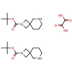 tert-Butyl 2,6-diazaspiro[3.5]nonane-2-carboxylate hemioxalate