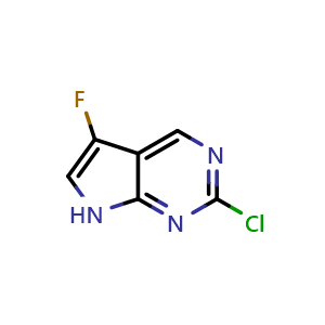 2-Chloro-5-fluoro-7H-pyrrolo[2,3-d]pyrimidine