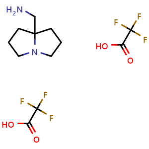 Hexahydro-1H-pyrrolizin-7a-ylmethanamine ditrifluoroacetate