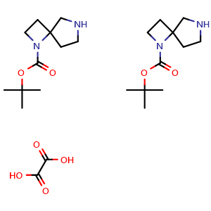 tert-Butyl 1,6-diazaspiro[3.4]octane-1-carboxylate hemioxalate