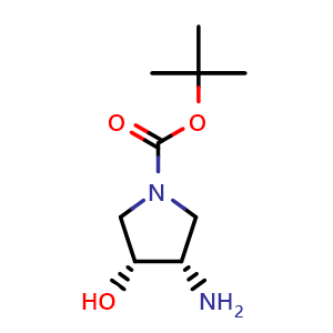 tert-Butyl (3S,4R)-3-amino-4-hydroxypyrrolidine-1-carboxylate