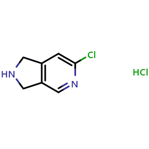 6-Chloro-1H,2H,3H-pyrrolo[3,4-c]pyridine hydrochloride