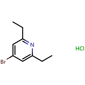 4-Bromo-2,6-diethylpyridine hydrochloride