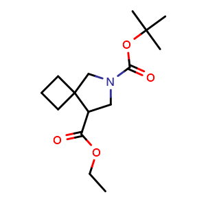 6-tert-Butyl 8-ethyl 6-azaspiro[3.4]octane-6,8-dicarboxylate